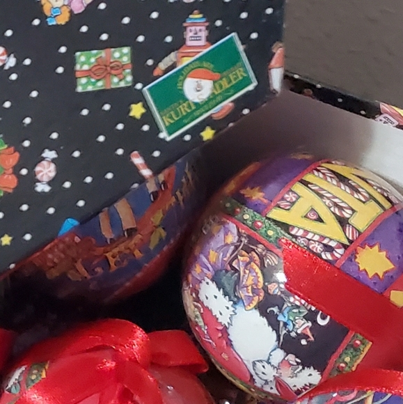 Mary Engelbreit Box Christmas Ornaments, 12 Mary Engelbreit Whimsical Joyful - Picture 8 of 9